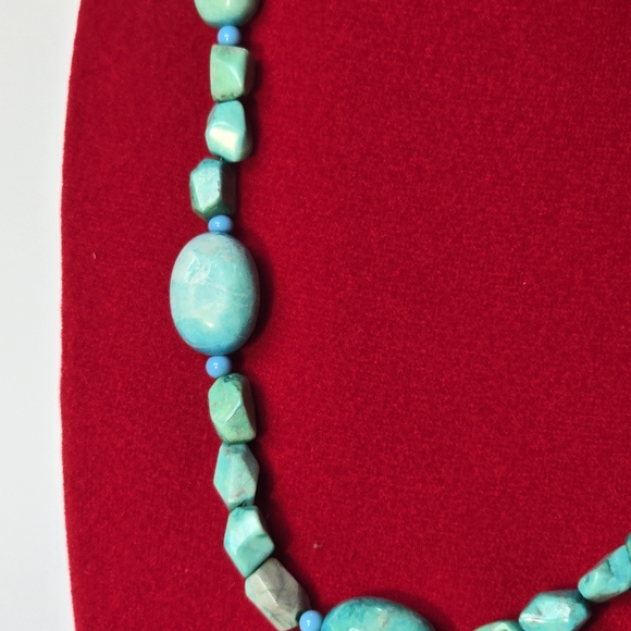 Green Vintage Turquoise necklace - Picture 5 of 5